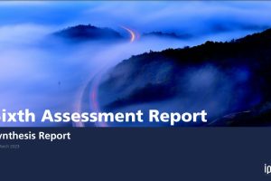 IPCC Sixth Assessment Report cover